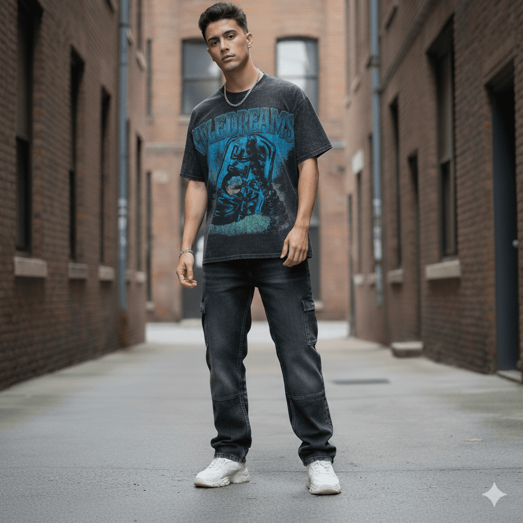 تيشيرت غسيل قديم