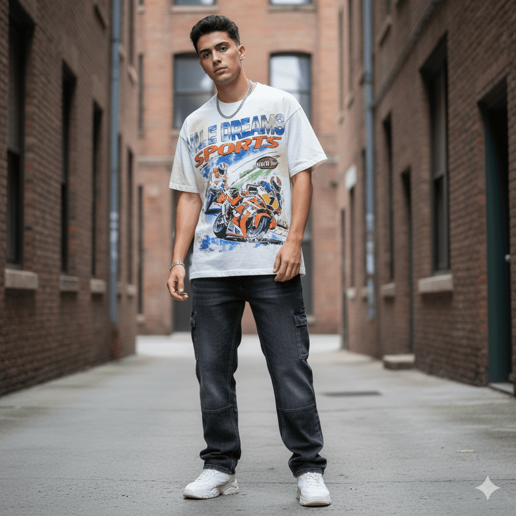 تيشيرت بطباعة نيون